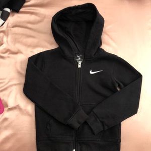 Toddler 4T Nike Black zip up hoodie